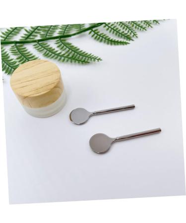 FRCOLOR Eye Cream Stick Beauty Scooper Skincare Tools Beauty Product Scoop Small Makeup Spoon Spoon Tools for Skincare Spoon for Skincare 7c Zinc Alloy Small Spoon Cosmetic 7.00X2.10X1.00CM Silver - Buy Online on GoSupps.com