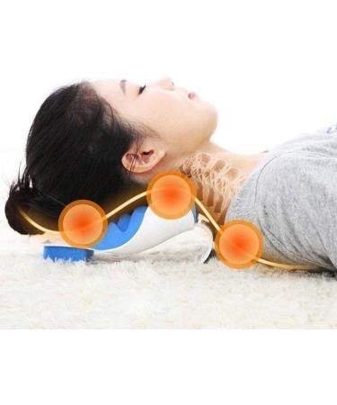 Massage Pillow Support Cervical Pillow Pain Device for Cervical Align Relief Traction Relax Spine - Buy Online on GoSupps.com