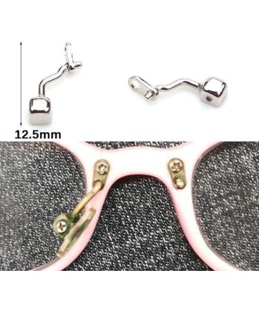 WEKIVA Replacement Metal Nose Pad Holder for Eyeglasses - 1 Pair Metal Nose Bridge for Kids - Durable Eyeglass Parts - Buy Online on GoSupps.com