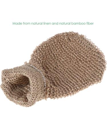 Eco-Friendly Peeling Gloves | 2-Pack Massage Shoe Bath Shower Gloves for Effective Body Care - Buy Online on GoSupps.com