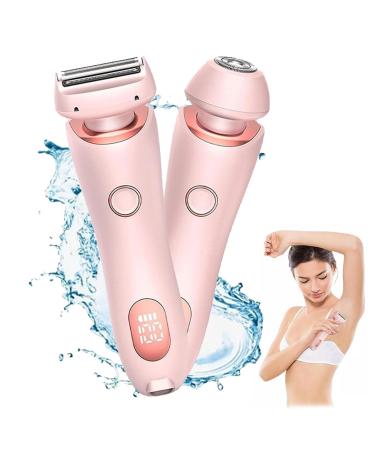 Dusk razor for women dusk glide pro 3.0 shaver the glide pro 3.0 razor dusk Waterproof Electric Razor 2 in 1 Electric Shaver Razors for Women (Pink)