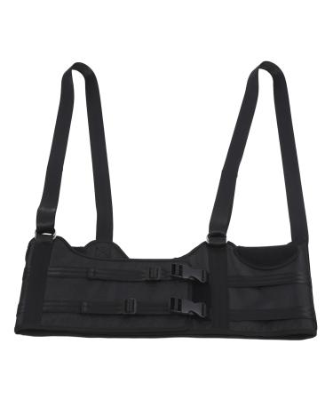 Back Stretcher Adjustable Shoulder Strap Spinal Decompression Device Enhance Flexibility for Home (L)