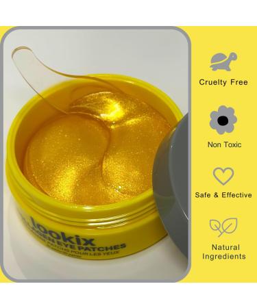 Under Eye Patches - 60 Pcs | Anti-Aging Collagen Eye Mask for Dark Circles Puffiness & Wrinkles - Refresh Your Skin - Buy Online on GoSupps.com