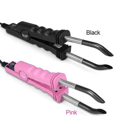 Professional Heat Pliers for Hair Extensions - Constant Temperature Hair Extension Tongs | Black - Buy Online on GoSupps.com