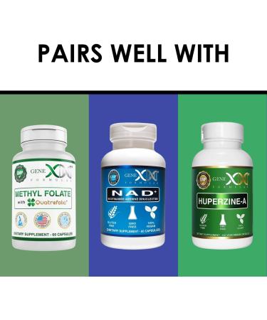 GENEX 20mg PQQ Pyrroloquinoline Quinone - 90 Capsules for Mitochondrial Cardiovascular & Cognitive Support - Non-GMO Gluten Free Vegetarian - Buy Online on GoSupps.com