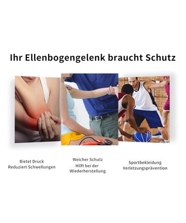 GIRYES Elbow Support Sleeve 2-Pack - Compression Arm Brace for Tennis & Golfer's Elbow - Arthritis, Tendonitis, Joint Pain Relief - Non-Slip, Moisture Wicking (L, Black) - Buy Online on GoSupps.com