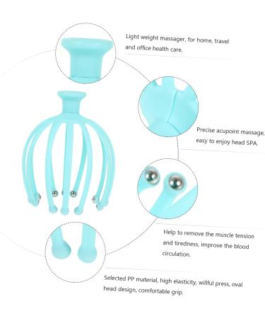 Buy BUIFULSIC Stainless Steel Head Massager - Multifunctional Bluetii Massage Device for Relaxation & Stress Relief - Buy Online on GoSupps.com