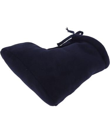 Buy Soft Plush Foot Plaster Sock - Adjustable Warm Toe Cover for Men & Women | Dark Blue L - International Shipping Available - Buy Online on GoSupps.com