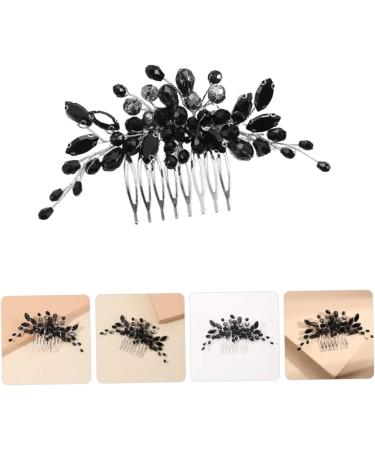 Healeved Decorative Hair Comb Rhinestone Bobby Pins Rhinestone Flower Headpiece Wedding Bridal Hair Comb Headdress Rhinestone Hair Comb for Women Blue Hair Clips Christmas Hair Comb Crystal - Buy Online on GoSupps.com