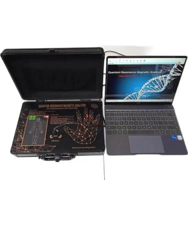 Quantum Magnetic Health Analyzer | Dynamic 3D-Ganzboden Scan | Multilingual & Windows Compatible for Health Analysis - Buy Online on GoSupps.com