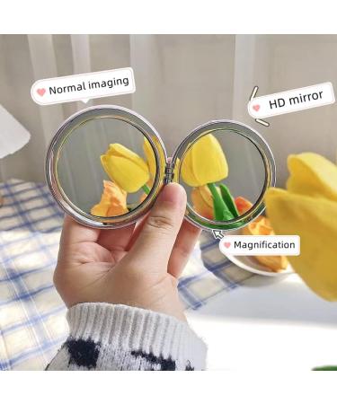 Pocket Mirror Set - 6 Piece Mini Travel Makeup Compact Mirrors for Women - Buy Online on GoSupps.com