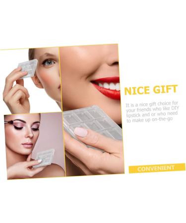 Ipetboom 15 Pcs Eye Shadow Box Blush for Cheeks Loose Powder Containers Lipstick Storage Case Pigment Platen - Buy Online on GoSupps.com