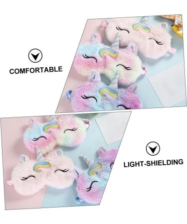 Optimized Meta Title: "Buy 3pcs Unicorn Eye Patch - Cute Cartoon Sleep Masks for Kids | Plush Travel Sleeping Blindfolds - International Shipping Available - Buy Online on GoSupps.com