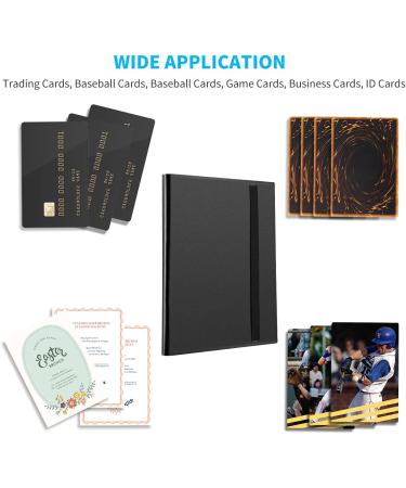432 Pocket JIQEZNL Card Binder | Upgraded Trading Card Binder for MTG, TCG, Sports, and Collectibles - Black - Buy Online on GoSupps.com