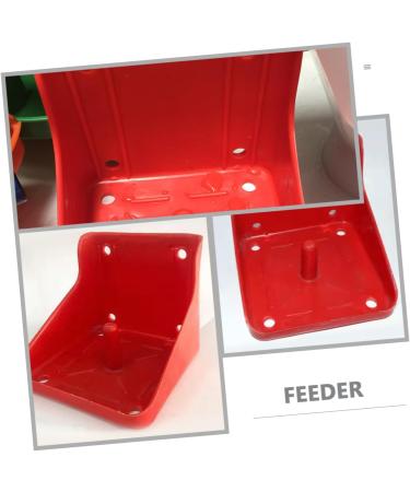 Kisangel Lick Brick Box Pallets Tray Mineral Salt Block Bowl Cow Salt Feeder Feed Pan Puppy Bowl Thicken - Buy Online on GoSupps.com