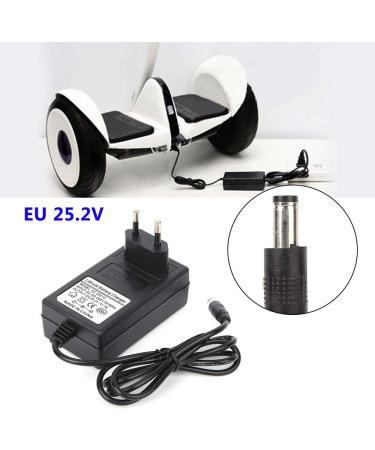 Universal 100-240V Massage Device Charger Adapter - Portable Plastic Massager Pistol Charger for Professional Salon Use (EU Standard 25.2V) - Buy Online on GoSupps.com
