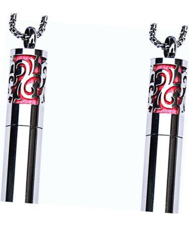 LIFKOME 1 Set Perfume Storage Pendant Diffuser for Essential Oils J Necklace for Women Fragrance Diffuser 4.80X1.00X1.00CM As Shown - Buy Online on GoSupps.com