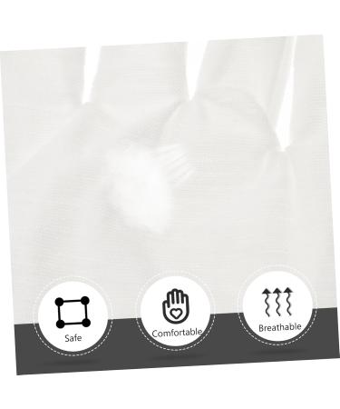 minkissy 30 Pairs Overnight Moisture Gloves Bedtime Cotton Healing Cotton Gloves Moisturizing Mittens Jewelry Inspection Gloves Cream Gloves Women's Dry Hands Honey White - Buy Online on GoSupps.com