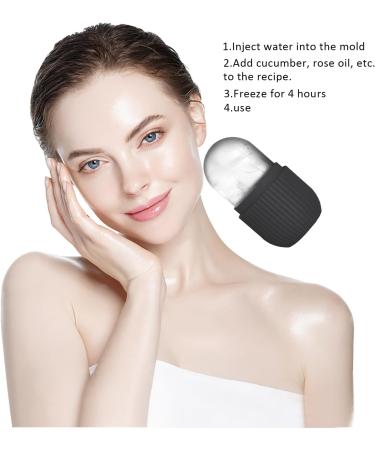 1 x ice roller face roller face roller ice roller face roller for face care ice massage ice contour care reduces puffiness bl - Buy Online on GoSupps.com