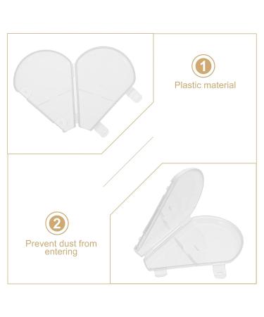 Lurrose 10pcs PVC Makeup Brush Covers | Durable & Stylish Protection for Your Brushes - Ideal for Travel & Storage - Buy Online on GoSupps.com