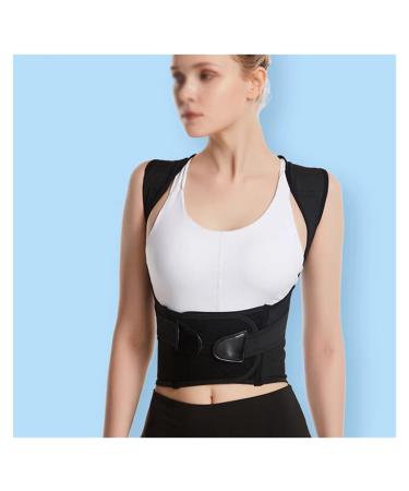 DFHBFG Adult Male Female Students Teenagers Hunchback Correction Back Correction Belt(Size:X-Large) X-Large B