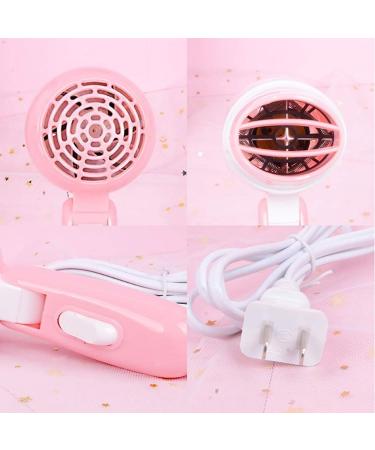 ADITAM Cartoon Mini Folding Hair Dryer Small Power Dormitory with Hair Dryer Student Children Portable Home Double The Comfort - Buy Online on GoSupps.com