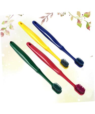 Gleavi Foster Tools: 4-Piece Soft Fur Care Toothbrush Set - Wide Head Household Accessories for Loving Care - Buy Online on GoSupps.com