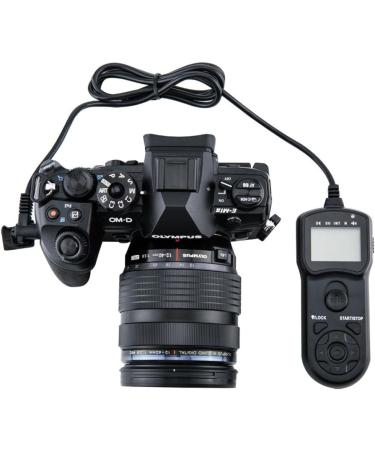 JJC Wired Intervalometer for Olympus OM System - Compatible with OM-5, OM-1, E-M5 III, E-M1 III, E-M1 II, E-M1x - RM-CB2 Replacement - Buy Online on GoSupps.com