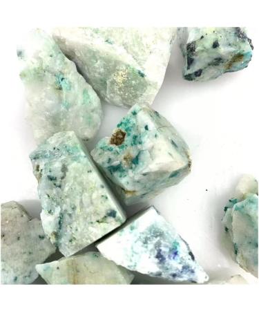 Natural Crystals and Stones 200g Natural Phoenix Crystal Raw Rock Green Gemstone Gravel Stone for Home Decoration for Decoration Obelisk - Buy Online on GoSupps.com