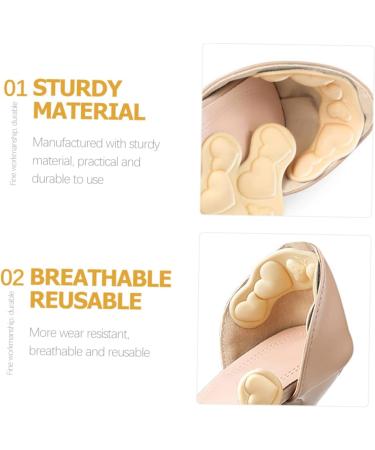 Gatuida 8 Pairs High Heels Stickers & Cushions | Heel Pads for Big Shoes Anti-Drop Inserts for Women's Dress Shoes - Buy Online on GoSupps.com