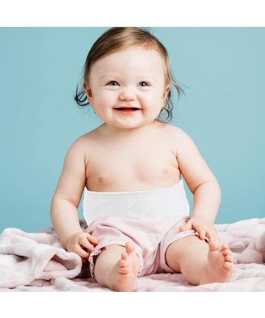 Healvian 6 Pcs Cotton Baby Belly Bands - Infant Umbilical Hernia Belt for Newborns - Buy Online on GoSupps.com