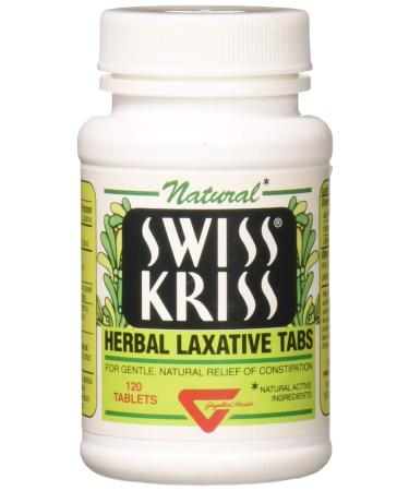 Swiss Kriss Herbal Laxative Tablets 120 ea