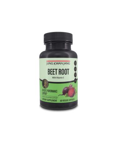 JUNG KWAN JANG Beet Root with Vitamin E - 60 Capsule ATHLETIC PERFORMANCE with beet root