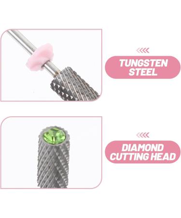 minkissy Nail Bits Cuticle Nail Drill Bit Cuticle Bit for Nail Drill Acrylic Nail Drill Bits Nail Drill Bits for Acrylic Nails Safety Bits for Nail Drill Tungsten Steel Clean Manicure Tools 7x1.2cm 1.0 - Buy Online on GoSupps.com
