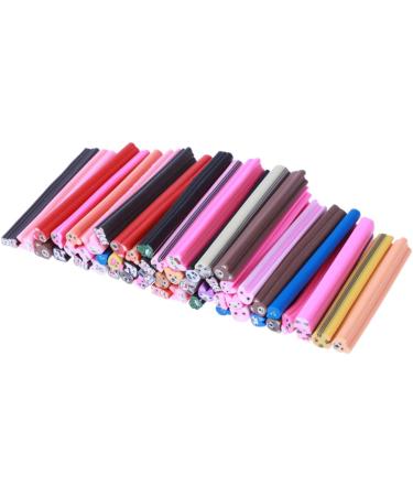 Healeved 150 Pcs Sticks Scrapbooking Self Made Scalp Massager Comb Horn Customizable Applicator Brush Material Cane Nail Art Tips Decoration Claycanes Diy Manicure Supplies Sticker Fruit 3d mediumx3pcs As Shownx3pcs - Buy Online on GoSupps.com