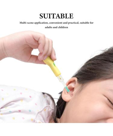 ERINGOGO 6 Pcs Silicone Ear Scoop Replacement Heads for Adults Transparent Soft Ear Wax Removal Tips Gentle for Safe Use at Home Clinic - Buy Online on GoSupps.com