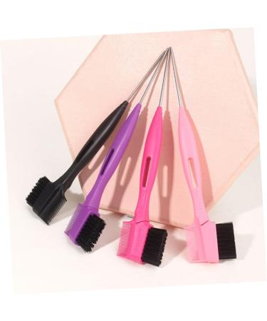 MAGICLULU Steel Needle Eyebrow Brush Set - Portable Eyebrow Comb & Hair Edge Brush for Women | Perfect for Travel & Precision Grooming - Buy Online on GoSupps.com