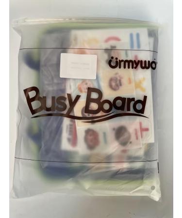 Urmywo Busy Board Montessori Toys for Toddlers 1-5 Years | Motor Skills Activity Board | Ideal Gift for Young Girls | Dinosaur Travel Fun - Buy Online on GoSupps.com