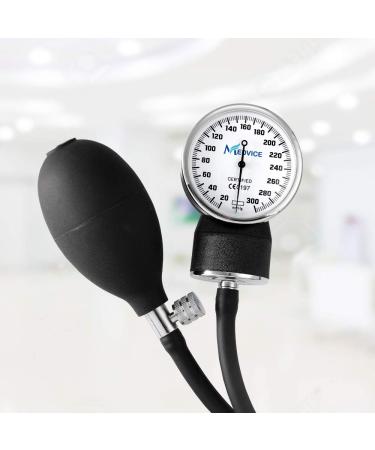 MEDVICE Manual Blood Pressure Cuff - Universal Aneroid Sphygmomanometer for Nurses - Best Adult BP Monitor - Buy Online on GoSupps.com