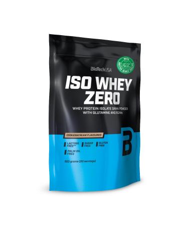 BioTech USA Iso Whey Zero - Cookies & Cream - 500 g Bag by BiotechUSA