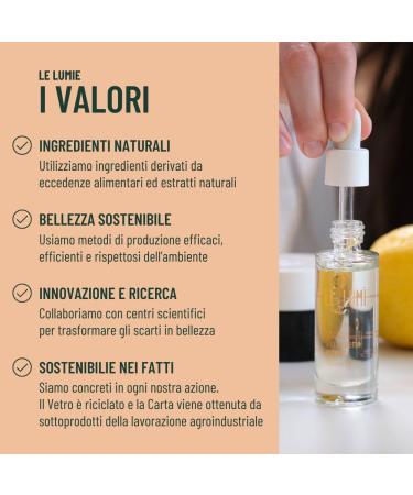 Le Lumie Amabile Supreme Face Oil - 99% Vitamin E Anti-Wrinkle Moisturizer | Vegan Illuminating Skincare - 30ml Made in Italy - Buy Online on GoSupps.com