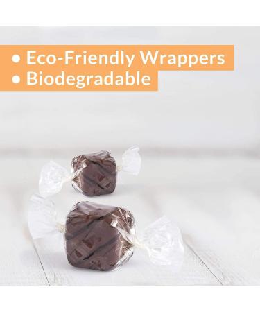 Oasis Supply Twistable Clear Cellophane Wrappers for Carmel Candy  Holds Tight  for All Soft or Hard Candies  1000 Square Sheets  (5x5 Inches) - Buy Online on GoSupps.com