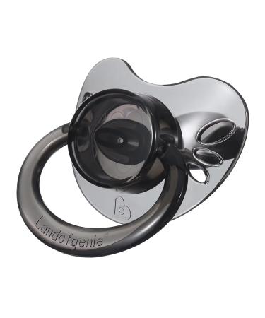 Buy Landofgenie Teat Shield Transparent Pacifier - Adult Size Black | International Shipping Available - Buy Online on GoSupps.com