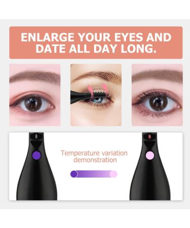 Ipetboom 1set Heated Eyelash Curler Mini USB Eye Lash Eyelash Curlers Heated Lash Curling Device Heated Lash Curler Eyelash Holder Electric Eyelash Curler Beauty Tools Abs Electro-Thermal - Buy Online on GoSupps.com