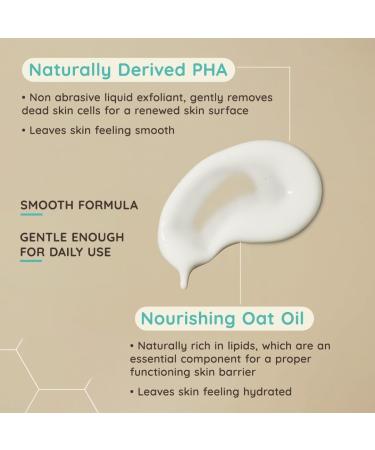 Aveeno Face CALM+RESTORE Gentle PHA Exfoliating Cleanser - 150ml | Sensitive Skin Care | Nourishing Oat Oil | Hydrating PHA Formula - Buy Online on GoSupps.com