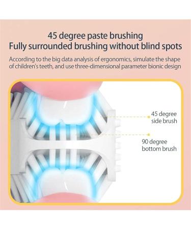 UOOD Kids Electric Rechargeable Toothbrush Stocking Filler for Kids Automatic Toothbrush U Shaped Electric Toothbrush Sonic Electric Toothbrush for Kids (Size : 2-7 Years Old) 1 count (Pack of 1) - Buy Online on GoSupps.com