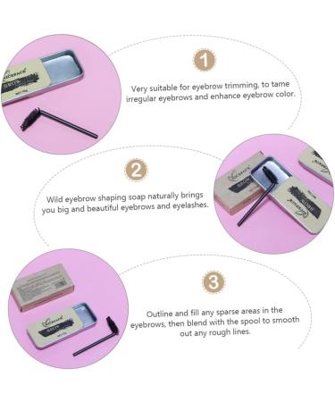 MAGICLULU 1 Set Eyebrow Soap Brow Gel Makeup Accessory Clear Gel Makeup Supplies Lasting Eyebrow Cream Woman - Buy Online on GoSupps.com