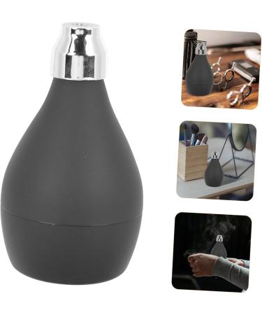 MAGICLULU 1pc Powder Spray Ball Powder Spray Bottle Trip Cosmetic Balls Loose Jar Powder Storage Balls Powder Dispenser Makeup Containers Facial Tools Barber Rubber Travel Applicator Shampoo 10x5cm Black - Buy Online on GoSupps.com