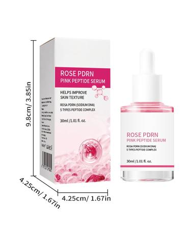 Peptides Serum for Face Pink Peptide Glow Serum with Rosa Flower Extract Anti Aging Face Peptides for Woman Ultra Hydrating & Firming Even Skin Tone Korean Glass Skin Vegan 1.01 Fl.Oz. - Buy Online on GoSupps.com