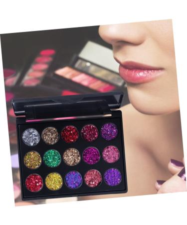 NOLITOY Eye Shadow Palettes - 3pcs Diamond Sequins Eyeshadow Set | 15 Shades 0.04 oz Each | International Shipping Available - Buy Online on GoSupps.com